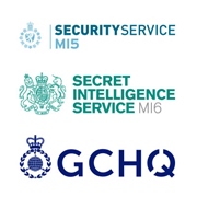 MI5, MI6 and GCHQ 